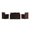 Flash Furniture Aransas Series 4 Piece Brown Patio Set with Beige Back Pillows and Seat Cushions JJ-S351-BNBG-GG - alternate 10